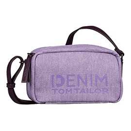 TOM TAILOR Women's Denim Bags Jessy Shoulder Bag Handbag Medium Purple, purple