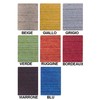 Casatessile Melange Jacquard Cushion with Flaps Beige