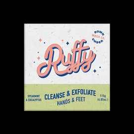 Downunder Wash Co. Ruffy - Cleanse & Exfoliant Hands & Feet 115g