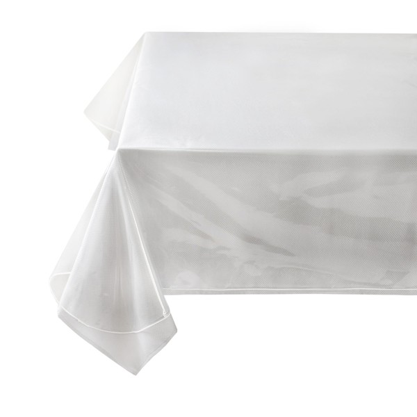 Benson Mills Benson Mills Heavy Duty Clear Plastic Tablecloth Protector,