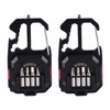 2 Pcs Keychain Work Light High Bright Mini COB Lamp