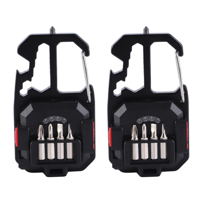 2 Pcs Keychain Work Light High Bright Mini COB Lamp