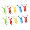 Alipis 10pcs Set of Ceramic Peelers Ideal for Vegetables Fruits