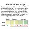 SimplexHealth Ammonia Test Strips 0-6.0ppm (25 Strips)