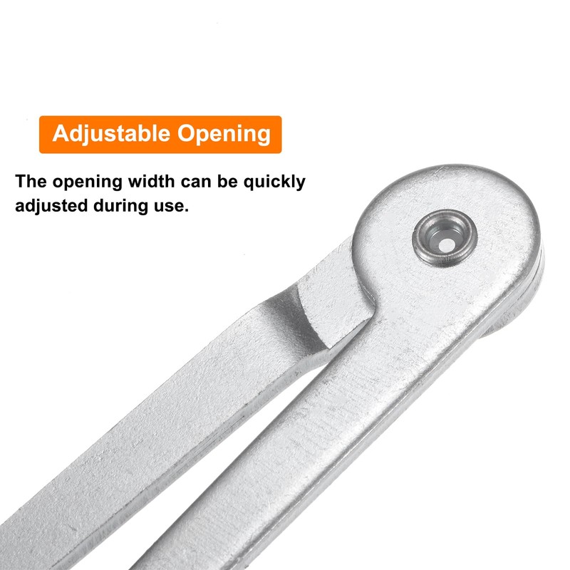 QUARKZMAN Adjustable Angle Grinder Pin Wrench 3.5mm Thick Locking Nut