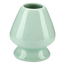 YILANJIN Matcha Broom Holder, Ceramic Matcha Whisk Holder, Matcha Stirrer Holder, Matcha Broom Holder, Tea Service Accessories, Matcha Kitchen Appliances, Green