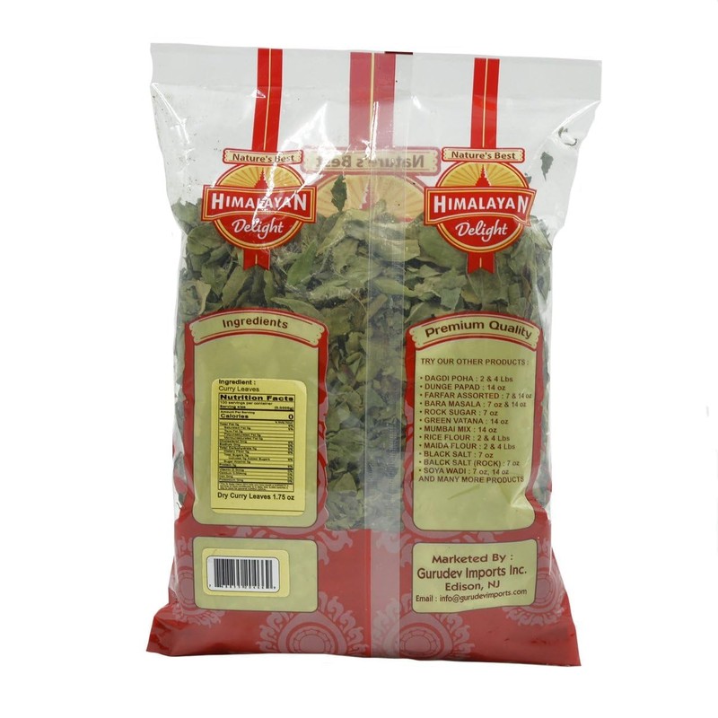 Himalayan, Dry Curry Leaves, 50 Grams(gm)