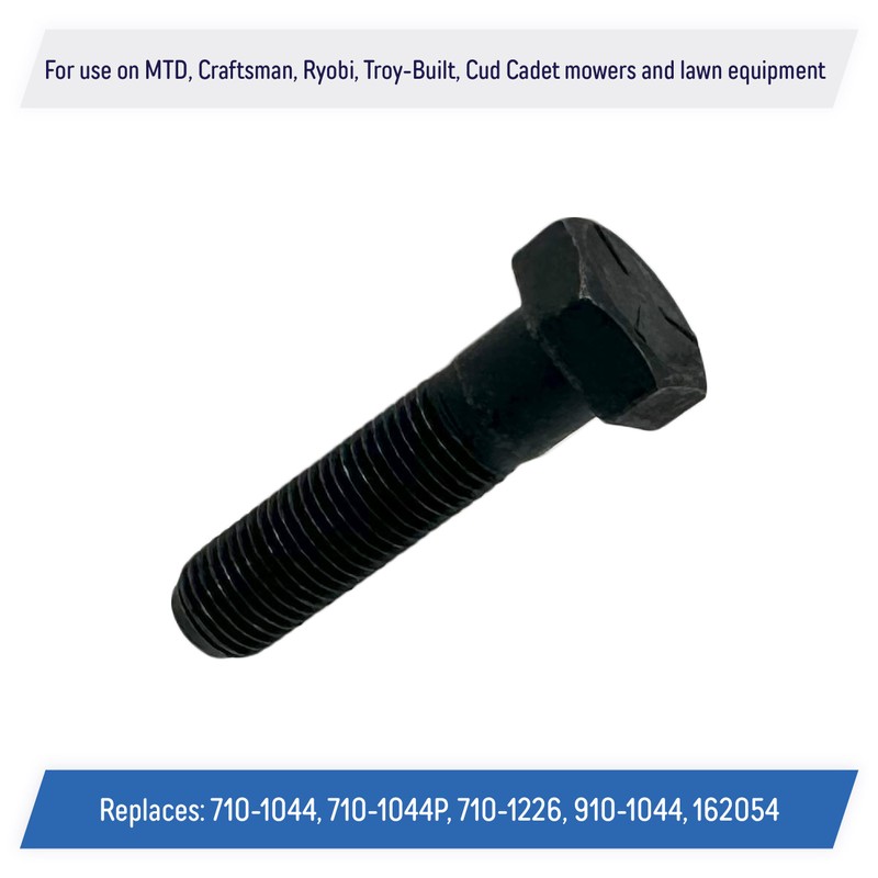 Mower Blade Adapter Hex Bolt Replacement for MTD, Craftsman, Ryobi,