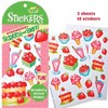 STRAWBERRY SCRATCH AND SNIFF STICKER