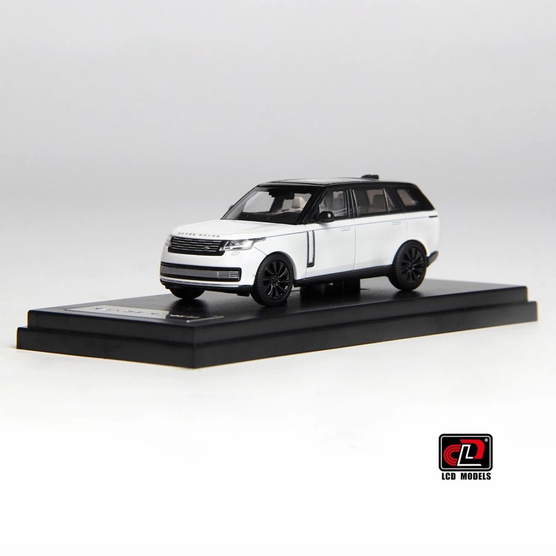 LCD Models 1:64 - 2022 Range Rover White Diecast Model