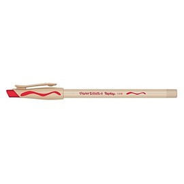Paper Mate Pack of 3 Erasable Replay Ballpoint Pens Medium Tip Red