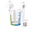 Rotho" Domino LML Measuring Cup, Green/Blue, 2 Litre, 45 x