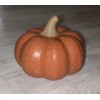 Threshold Ceramic Pumpkin Figural - Orange 5”Diameter; 3.5”Height - NEW