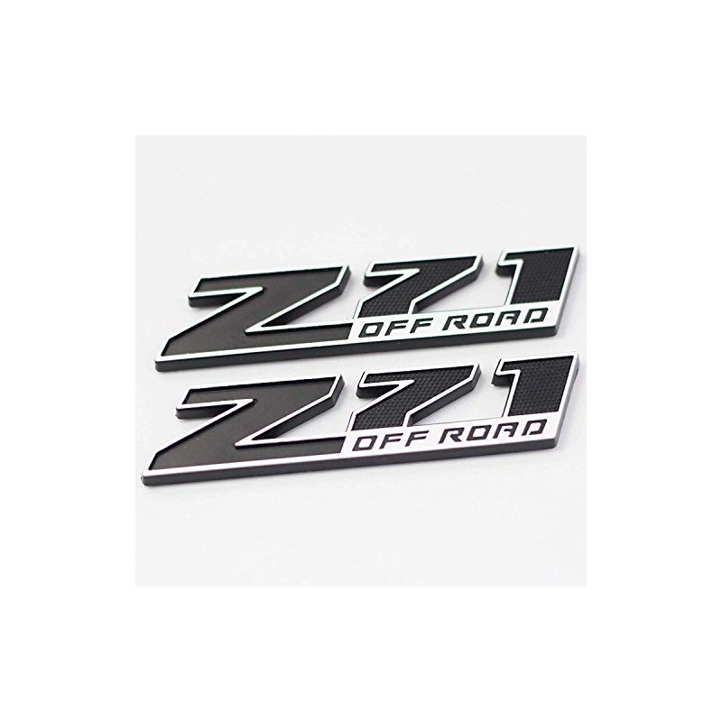 Aimoll 2pcs (Small Size) Z71 Off Road Emblems,Replacement 3D Decal