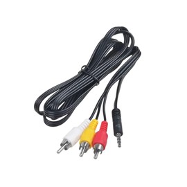 Kircuit 3.5 mm to 2 RCA Stereo Cable Audio Cord for Charging Bose Solo 5 TV Soundbar Sound Home Theatre Bar System Solo5 & Companion 15 20 QC2 QC15 2 II 3 Series III PC Speakers Multimedia Speaker