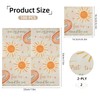 100 PCS Boho Sun Napkins Paper Disposable Hand Towels, 1st