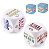 DealKits Office Anti-Stress Cube, Pack of 2 Funny Stress Cubes
