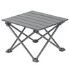 Wind Tour Roll-Up Camping Table, 4-Person Lightweight Portable Outdoor Table