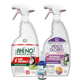 Señor Dog® ¡Ahí No! Nivel 4 Interiores. Kit para Perros Territoriales. Top Dog Kit Repelente Natural de Perros