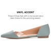 Journee Collection Mikki - Zapatos Planos de Ballet para Mujer,