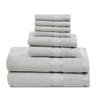 Casa Lino 8 Pc Premium Towel Set, Cotton Towels Set,