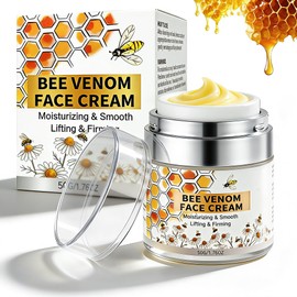 AKUVU Bee Venom Cream - Anti Aging Face Cream for Wrinkles & Neck Firming Care