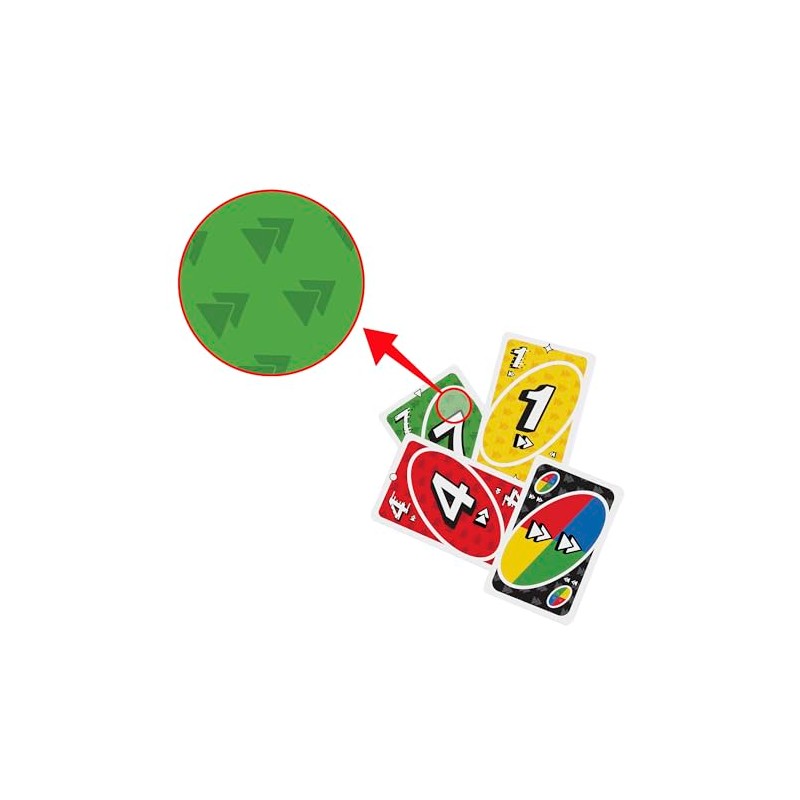 UNO Juego de Cartas Paquetes Complementarios, Expansión con Cartas Especiales