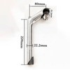 Harilla Handlebar Stem Gooseneck Shape 25.4mm Clamp Handlebar 22 Frame