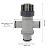 Dual Split Hose Plunger Valve pool accessories above ground Pool
