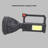 Handheld Spotlight Strong Light Waterproof Rechargeable Spotlight Flashlight LED Searchlight