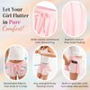 Dancina Butterfly Shorts for Girls - Flowy Athletic Skorts for