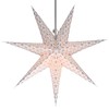 GURU SHOP Foldable Advent Luminous Paper Star, Christmas Star 60