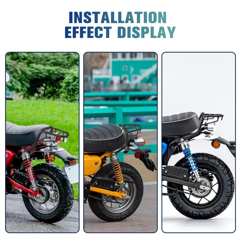 Motorcycle Luggage Rack Replacement for Honda Monkey 125 Z125 2018-2025