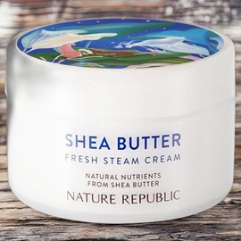 Nature Republic Facial Cream Moisture Shea Butter Fresh Steam Cream for Combination Oily Skin 1pc 100ml / 네이처리퍼블릭 페이셜크림 수분공급 쉐어버터 프레시 스팀 크림 지복합성용 1개 100ml