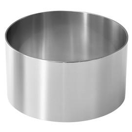 Fackelmann 48176 2 Dessert Ring 6 and 8 cm Stainless Steel