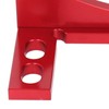 3D Mitre Angle Ruler Aluminum Alloy Professional Red 45 Degree
