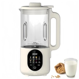 50oz Electric Nut Almond Soy Milk Maker Machine, 10 in 1 Automatic Non-Stick Soybean Oat Milk Maker with Measuring Cup for Homemade Plant-Based Milk Non-Dairy Beverages