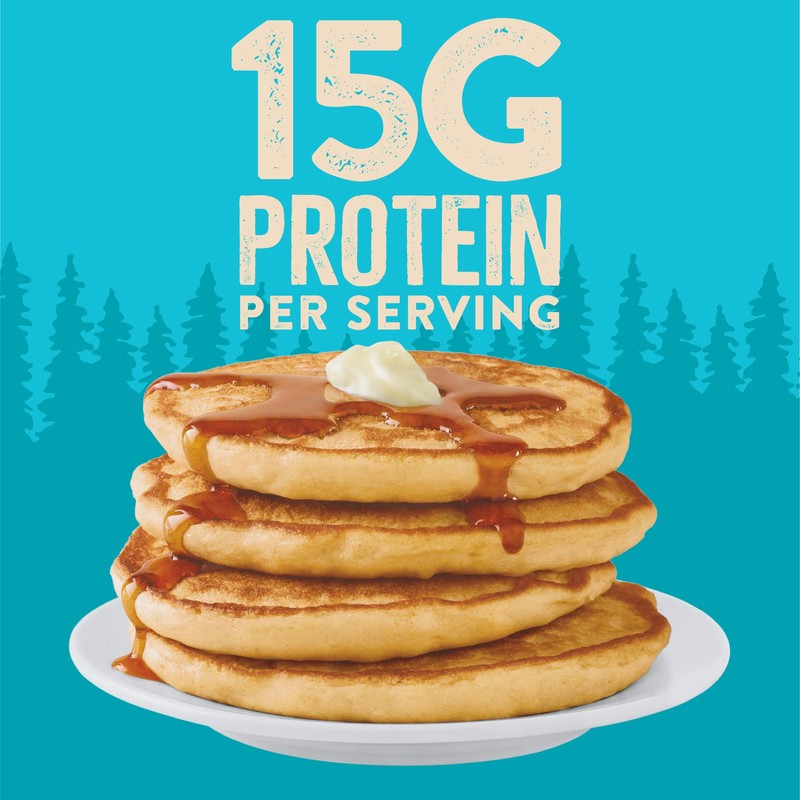 Krusteaz Protein Pancake Mix, Buttermilk Pancake Mix, 100% Whole Grain