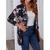 MINTLIMIT Women Lapel Suit Jacket Casual Long Sleeve Blazer Work