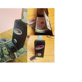 Original USA GambleBox Metal Pocket Sized Gambling Casino Cash Drop Safe Stops Addictive Urges to Gamble Away Your Winnings Best Tricks Tips Leave Keys Home Slip Cash Bills In And Go Home a Winner