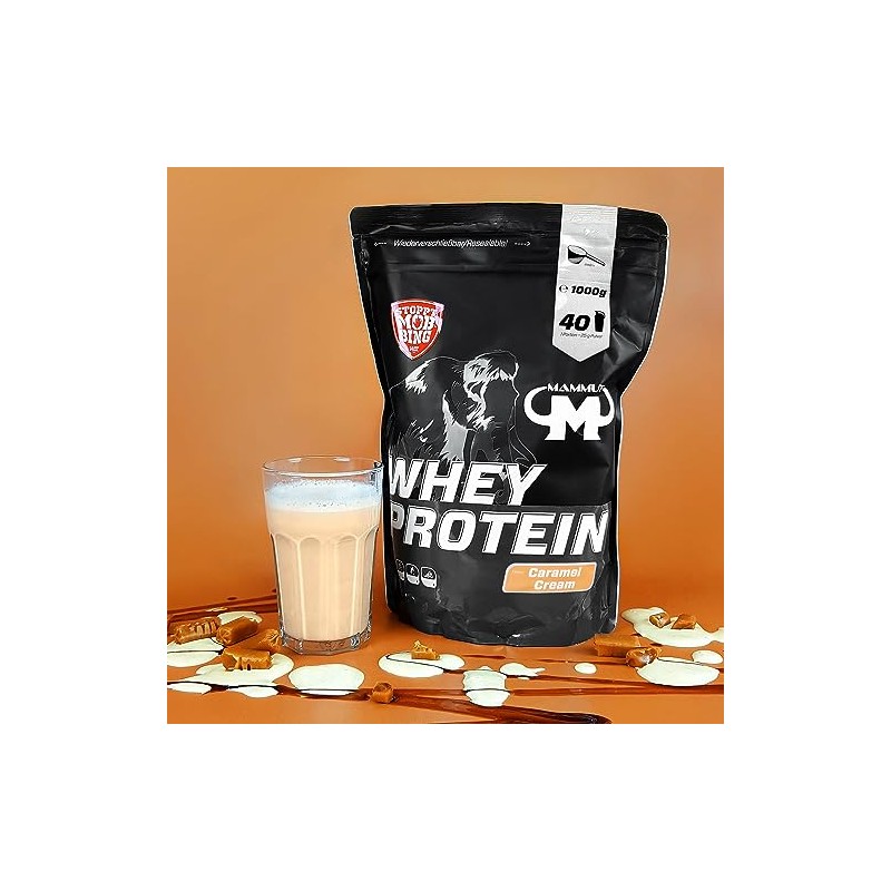 Whey Protein - Caramel Cream - 1000 g Zipp-Beutel