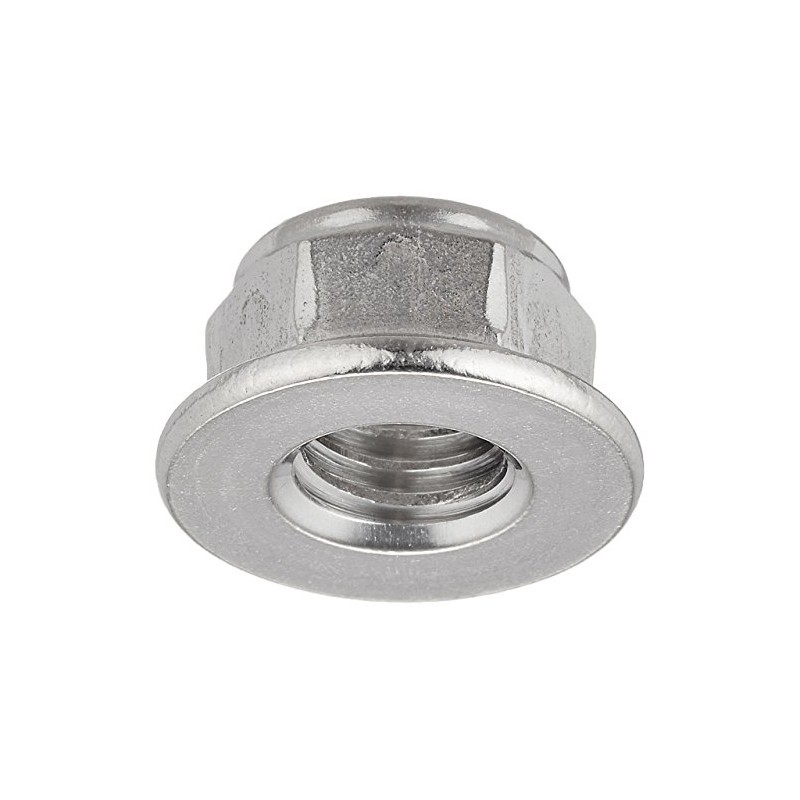 Kitaco 0900-001-02102 Flanged Lock Nut (No Serate) M8X1.25, 2 Pieces