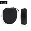 Rynvarl Hard Case for Headphones - Shockproof EVA Carrying Case