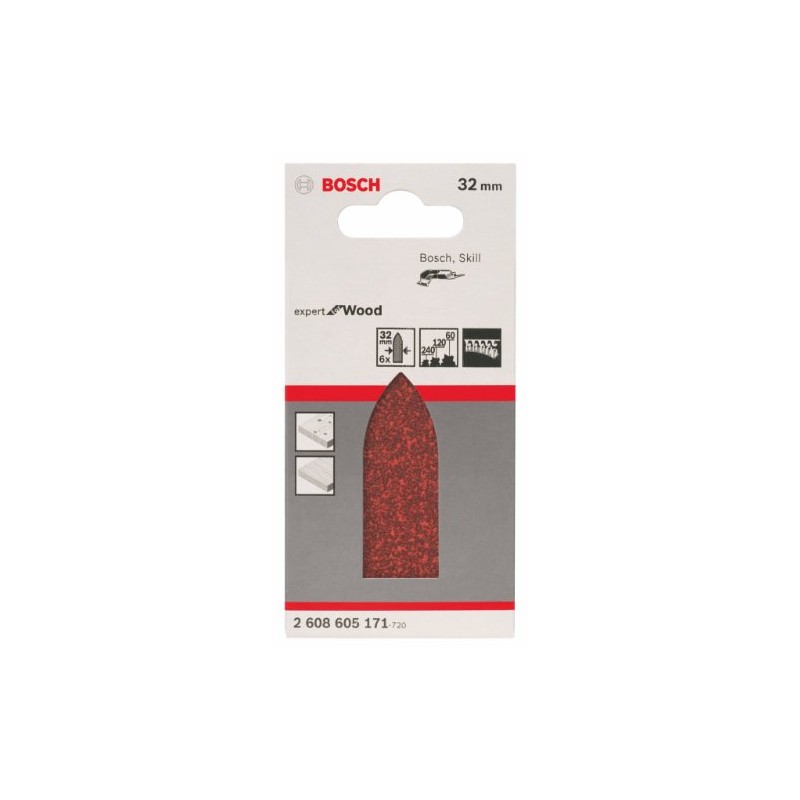BOSCH (Bosch) sanding paper set for the finger pad [2,608,605,171]