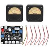 TS-DB45-Q 2Pcs Power Amplifier DB Meter Backlight Audio Level Tester