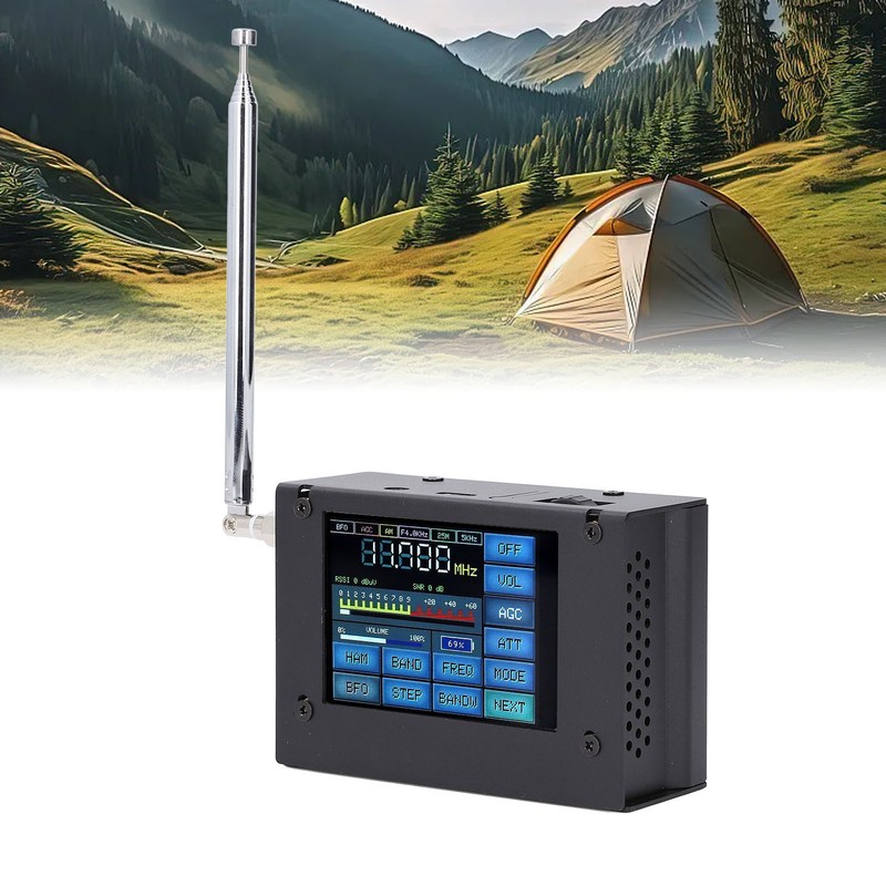 Full Band Receiver Portable Digital All Frequency FM AM MW