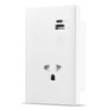 2.4GHz WiFi Wall Touch Light Switch with Type-C USB Power
