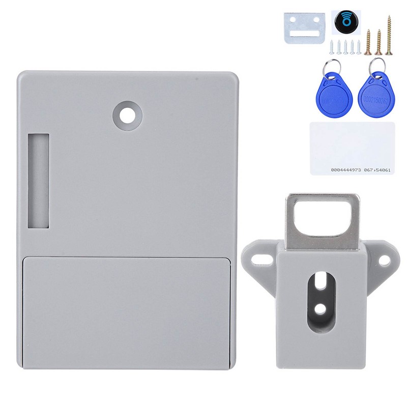 125KHz Smart Cabinet Lock Electronic RFID Card Opening No Drill