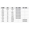 B/100m VERCELLI Aura Fluorocarbon 0.20 mm
