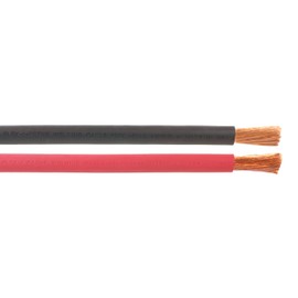 #6 Gauge AWG - Flex-A-Prene - Welding/Battery Cable - Black & Red - 600 V - Made in USA (15 FEET OF EACH COLOR)